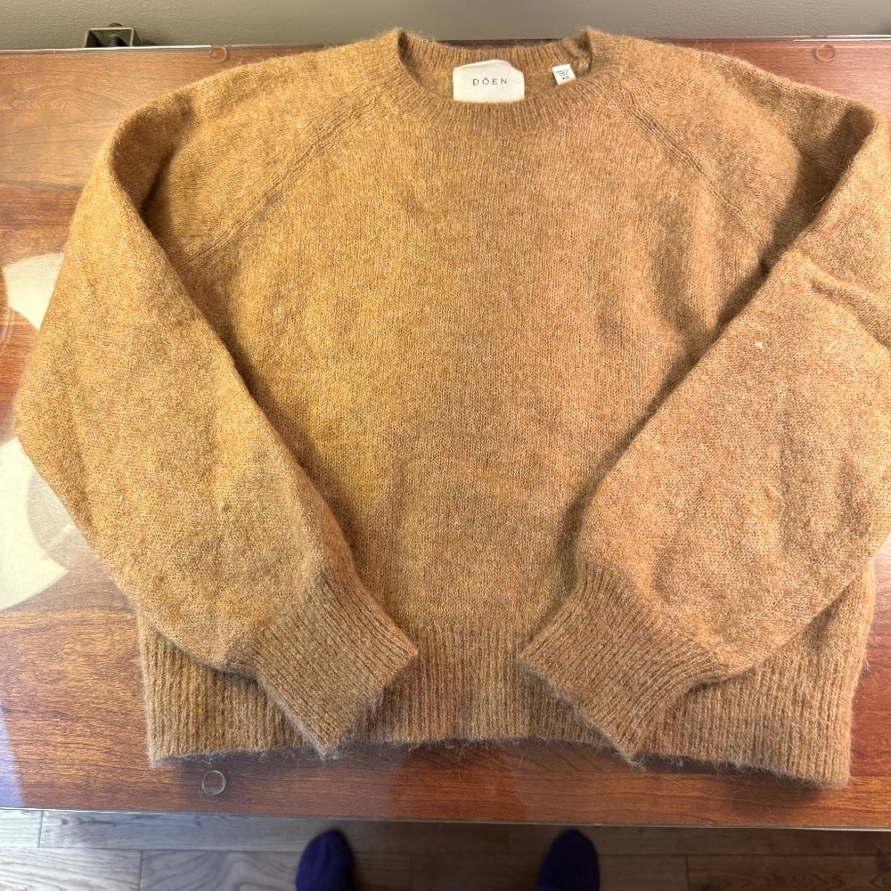 Doen Marsena Sweater 🍁 🍂 XS- shrunken (see photos)